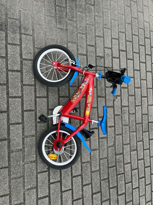 Bicicleta criança - patrulha pata