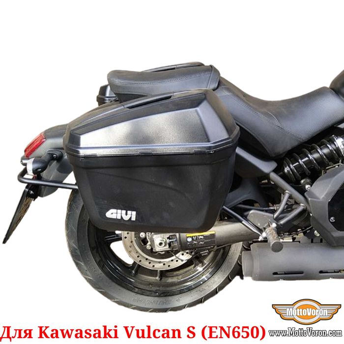 Kawasaki Vulcan S Боковые рамки Vulcan S 650 кофры багажник Monokey