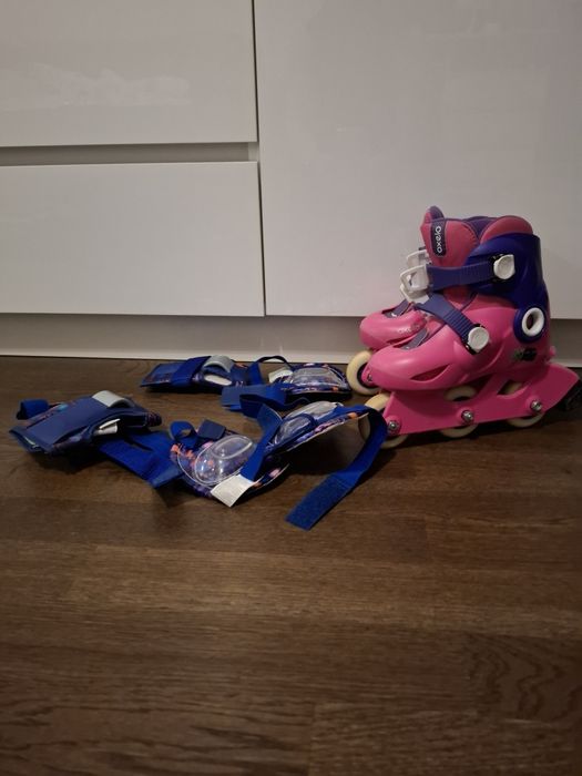 Rolki oxelo 26/28 jak nowe + ochraniacze