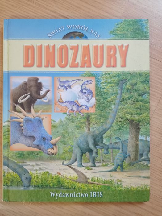 Książka dla dzieci dinozaury