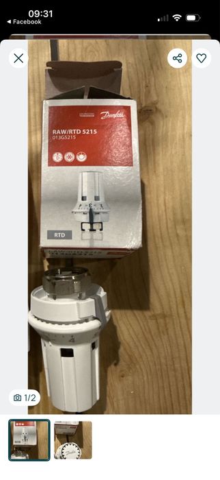 Danfoss glowica termo