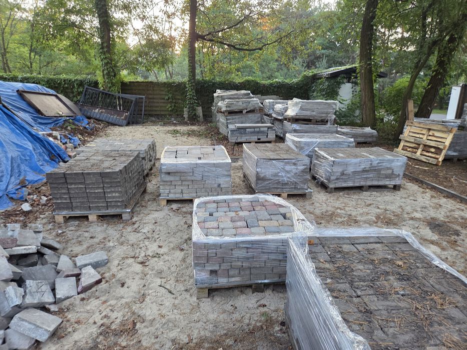 Kostka Holland 6cm szara