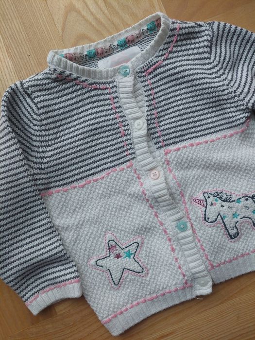 2 sztuki sweterki niemowlęce 74 H&M F&F