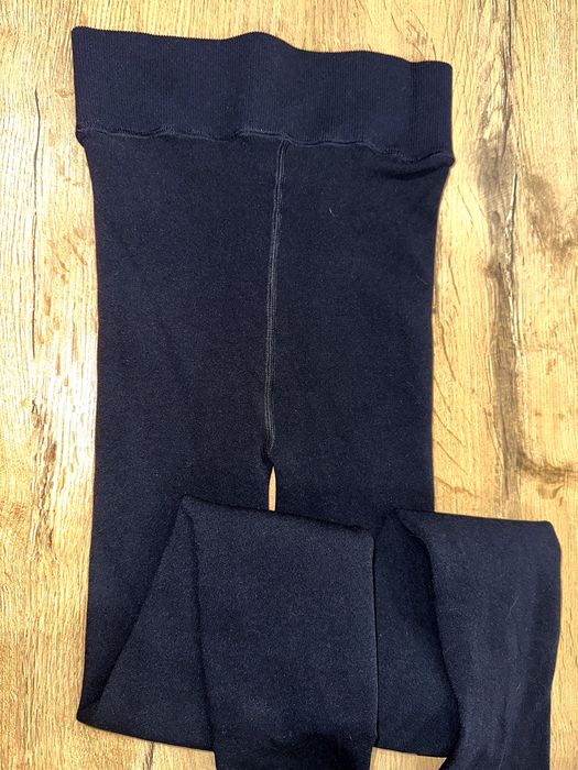 Primark ocieplane rajstopy granat XS-S
