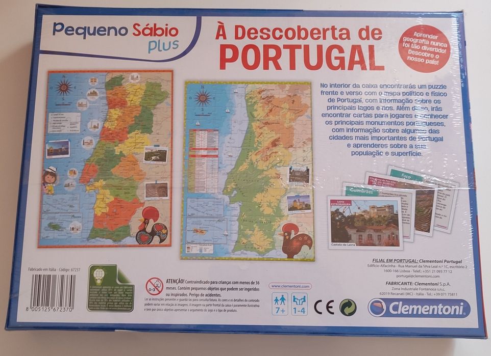 Jogo "À descoberta de Portugal" - NOVO