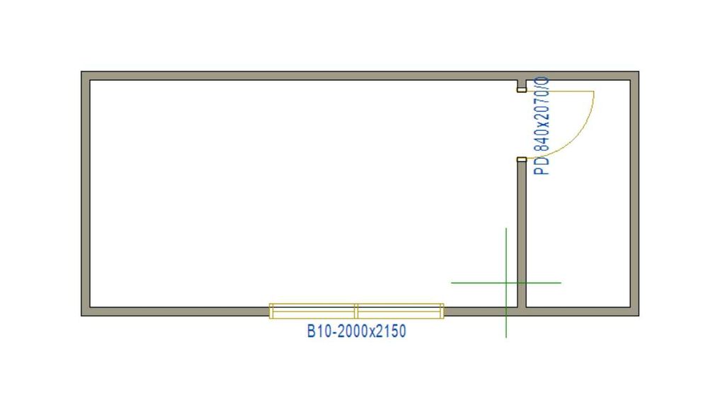 Módulo 2,9X6,5 Metros (18.85m2) LSF