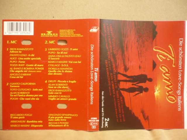 Wyprzedaż kolekcji kaset magnetofonowych.Zestaw nr.4.Zapraszam.37 x MC