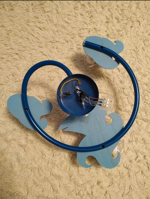 Żyrandol dziecięcy marynarski