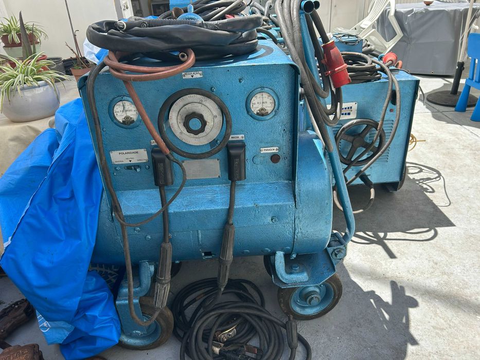 Máquinas de soldar industriais rotativas e estáticas, 400A