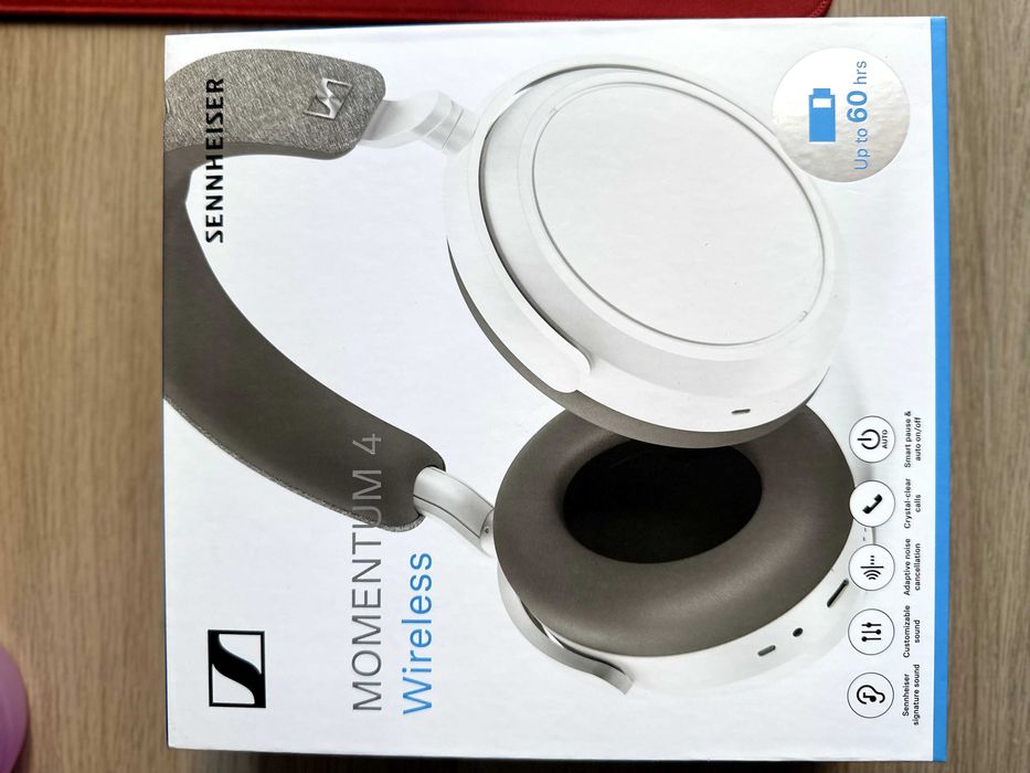 Sennheiser Momentum 4 Wireless + BTD 600 - Gwarancja!
