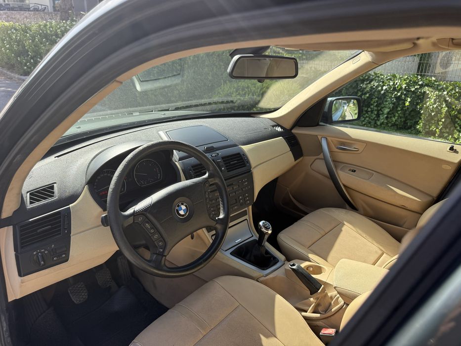 BMW X3  Nacional  2.0 Diesel  ano  2005 Verde com estofos Camel  Muito Estimado
