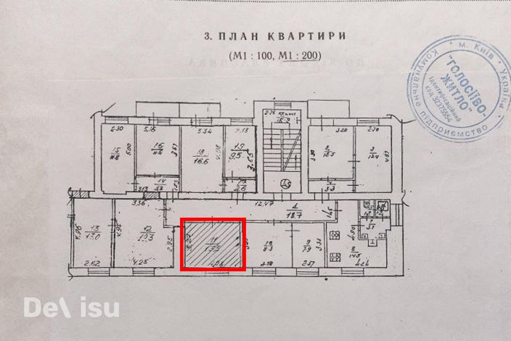 Продаж кімнати в центрі, вул. Володимирська