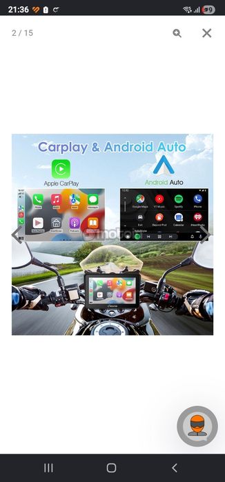 Carpuride 702 /car play para moto