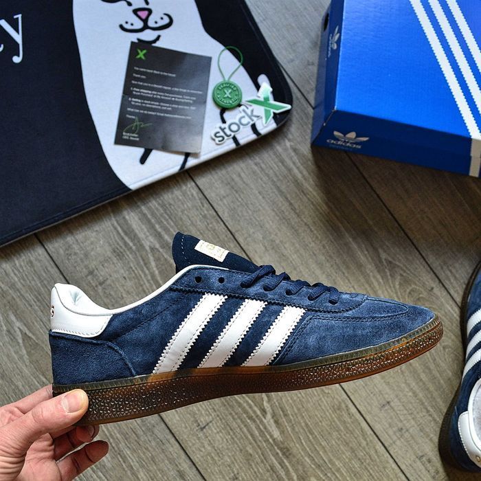 Мужские кроссовки Adidas Handball Spezial 'Blue' Размеры 40-45
