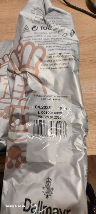 Kawa ziarnista Dallmayr 4 kg