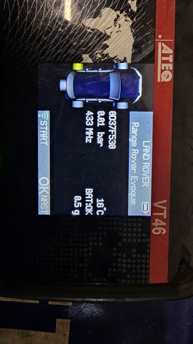 Czujniki tpms jaguar Landrover Continental