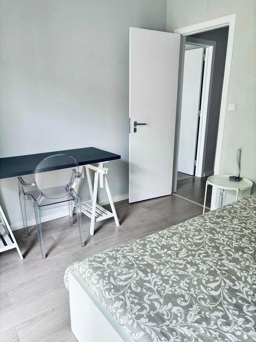 Quartos em apartamento remodelado