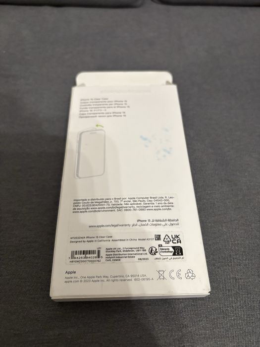 Etui iPhone 15 Clear Case