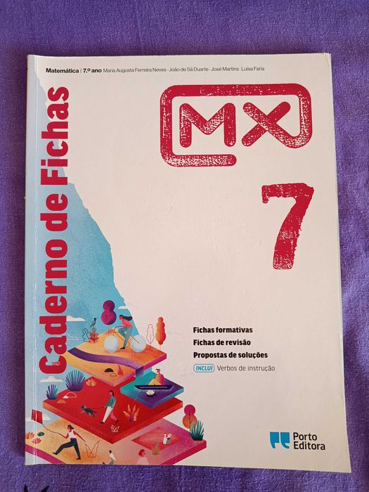 Cadernos de Exercício do 7º ano - 5 euros cada
