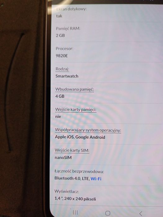 Sprzedam zegarek z GPS dla dziewczynki