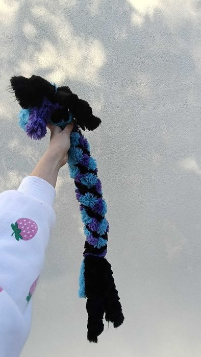 Nowy szarpak Shaggy dla psa 78 cm Handmade