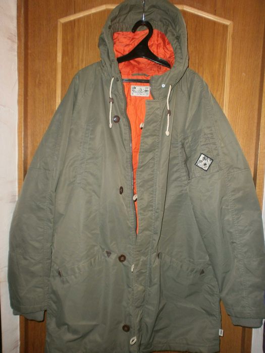 Куртка парка аляска N-3B Vans, олива, разм. XL, наш 56. ПОГ-67 см