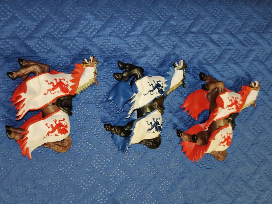 4 stare  vintage figurki koni Papo lata 2006/2007