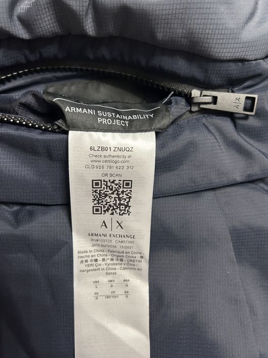 Чоловіча куртка Armani Exchange,L