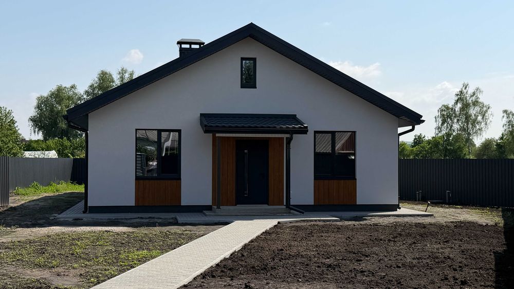 ‼️Продаж сучасного будинку 107 кв.м, 8 соток, центр с. Требухів, Бровари