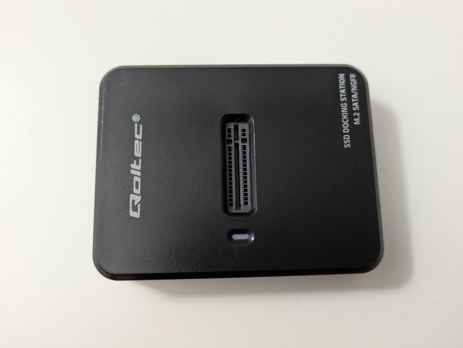 Stacja Dokująca SSD M2 SATA MGFF Qoltec USB-C