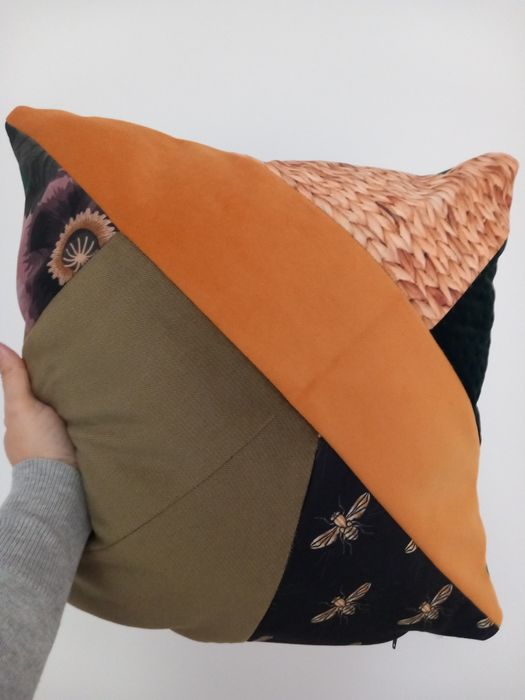 Poszewka patchwork patchworkowa