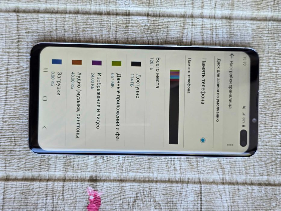 Samsung S10+ 128 Gb SM-G9750 Китай состояние нового