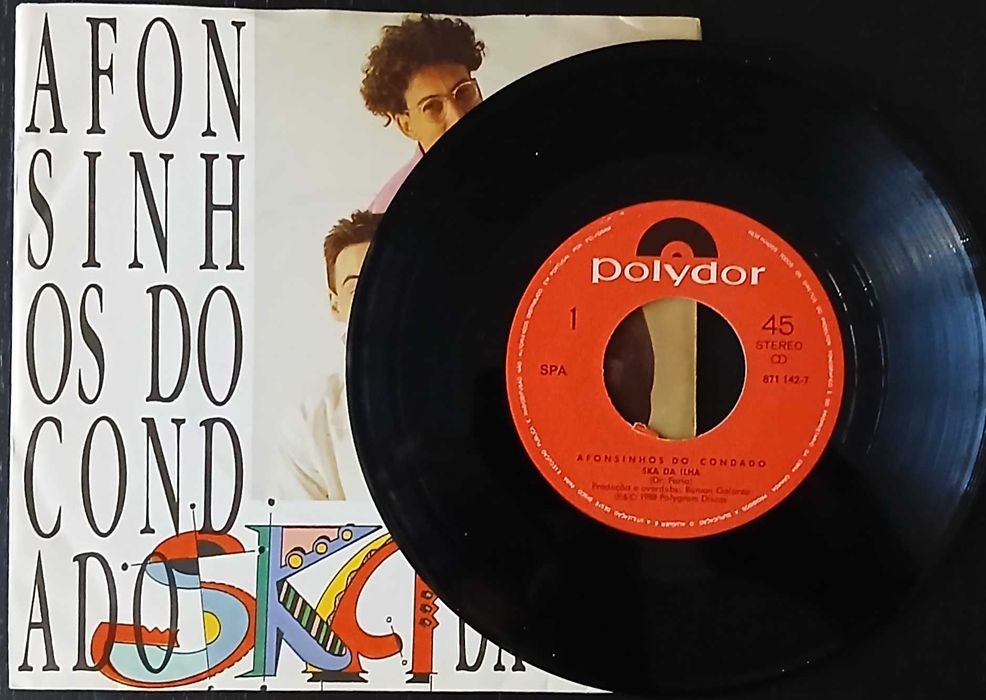 Afonsinhos Do Condado - Ska Da Ilha / É Hoje O Dia (Vinil 7")