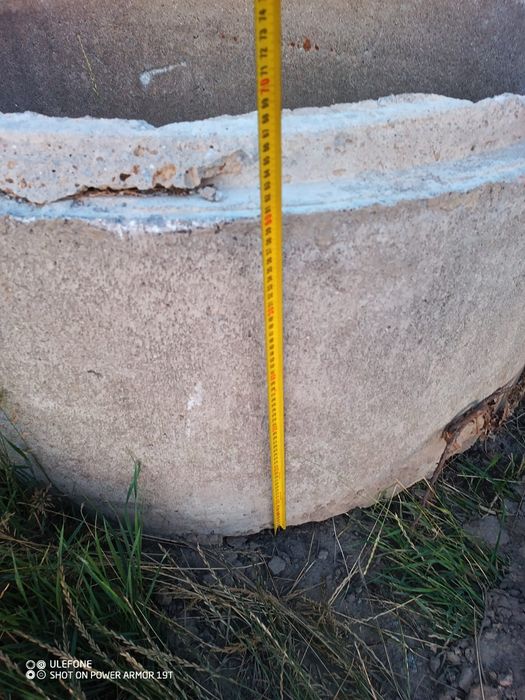 Krąg betonowy 120 x 60 z drabinką