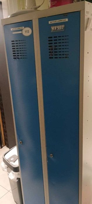 szafka bhp pracownicza socjalna na ubrania do szatni