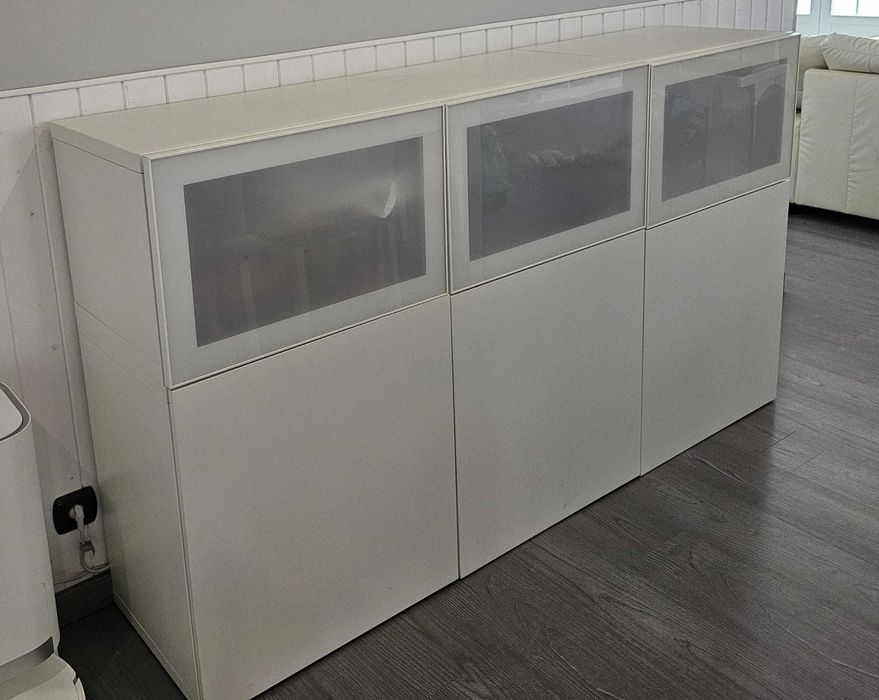 Aparador Ikea Besta 1,80 Branco