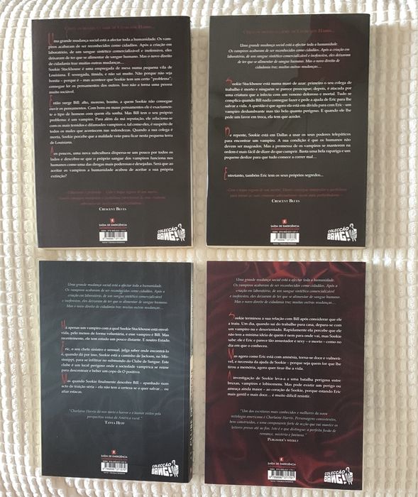 Livros Sangue Fresco / True Blood