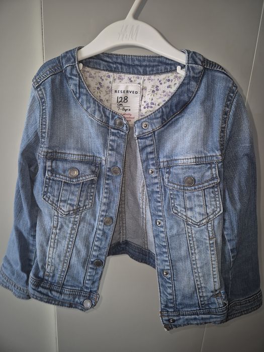 Kurtka jeansowa 128 reserved