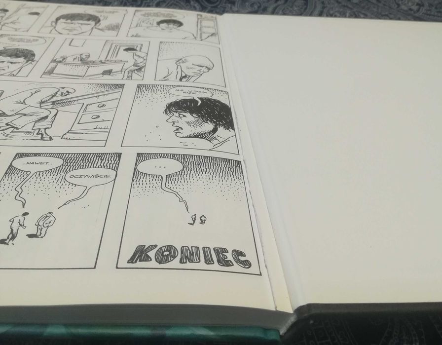 Manara HP i Giuseppe Bergman - komiks, twarda oprawa