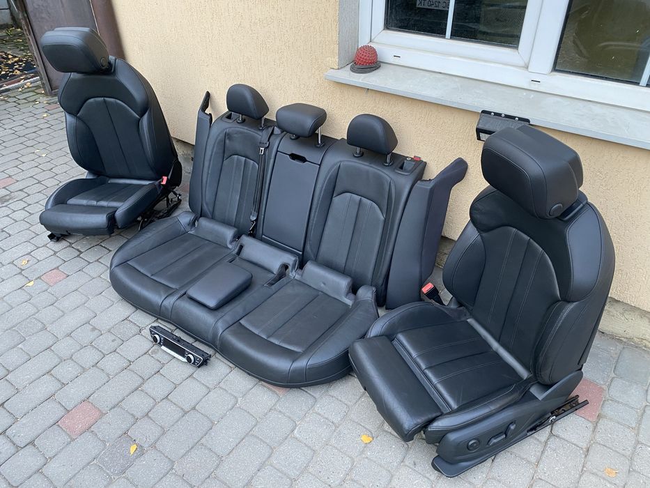 Салон сидіння audi a4 b9 sline спорт комфорт слайн вентиляція седан