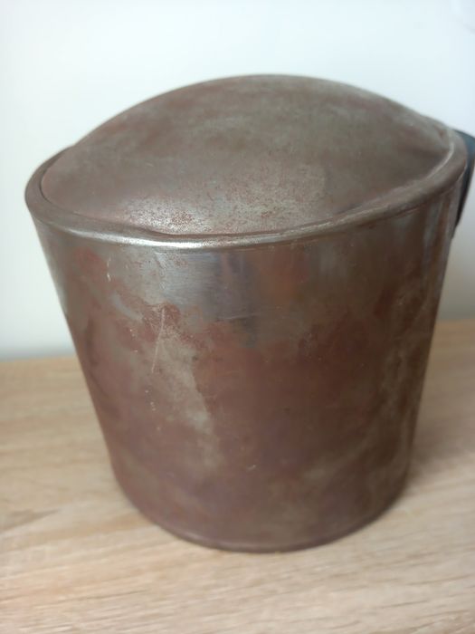 Hełm rycerski garnczkowy metalowy