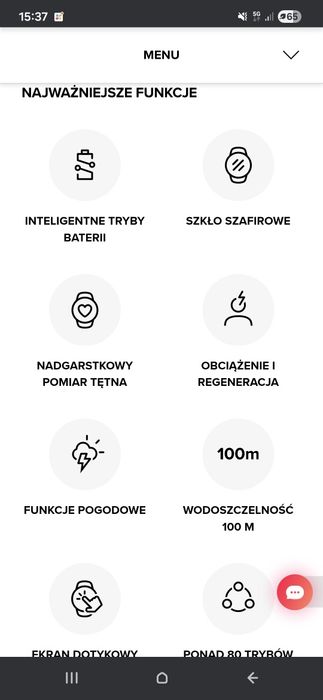 Zegarek Suunto 9 Baro