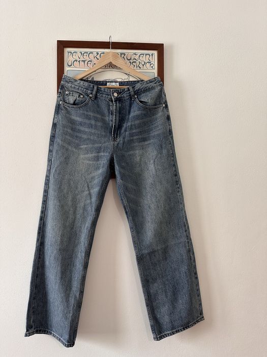 Нові джинси AMI Alexandre Mattiussi Wide Leg, розмір 34, з біркою