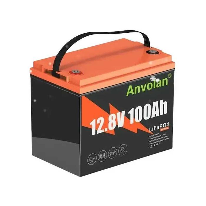 Акумулятор Anvolan 12V 1280Wh/100Ah LiFePO4 ( В наявності Київ )