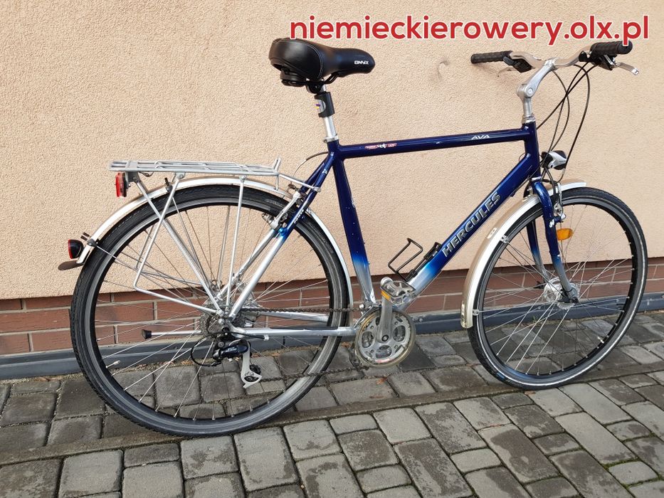 Rower męski trekkingowy HERCULES koła 28 SHIMANO ALIVIO alu WYSYŁKA