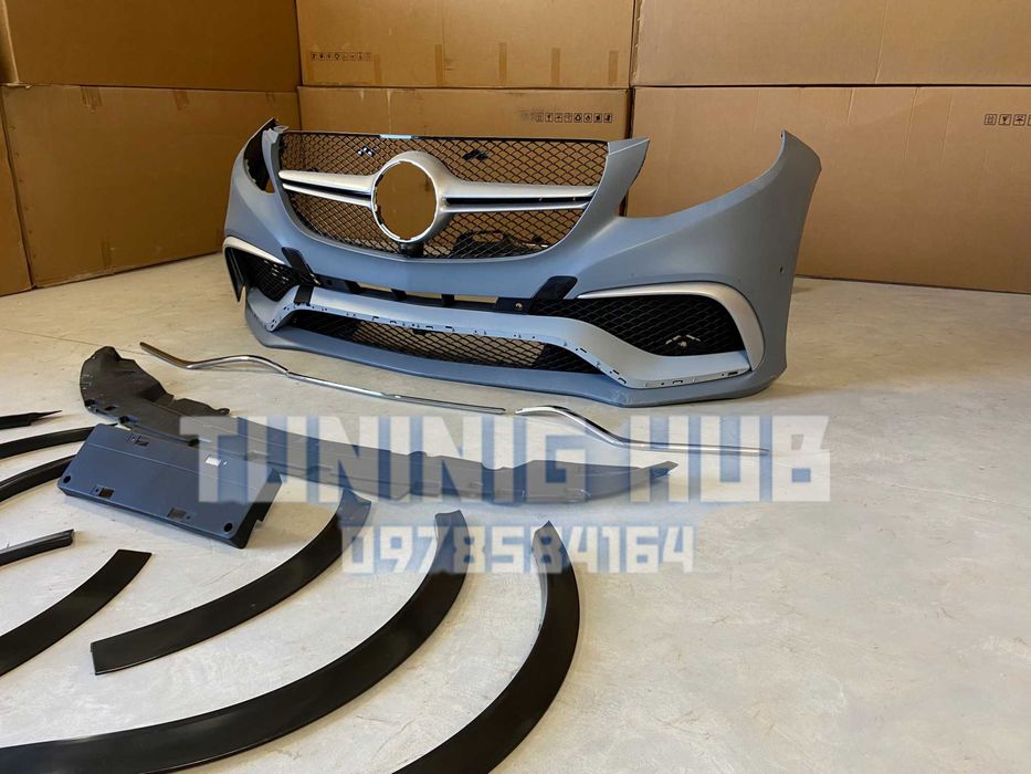 обвес mercedes GLE-Class W166 15-18 GLE63 AMG мерседес комплект амг