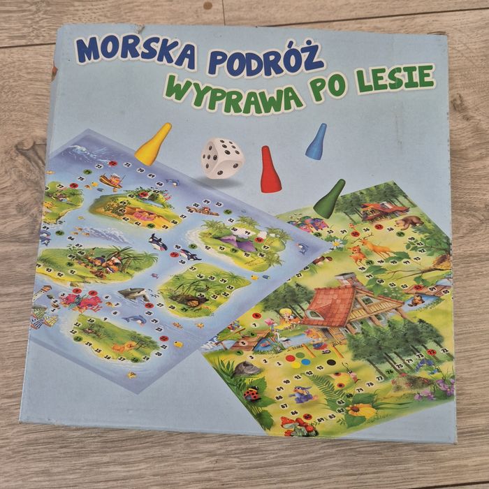 4 gry planszowe dla dzieci