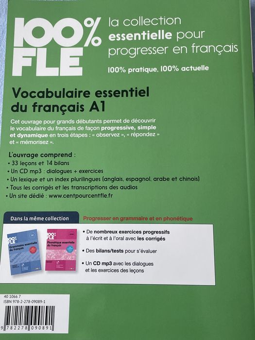 Francuski - Vocabulaire Essentiel du Francais A1  Słownictwo