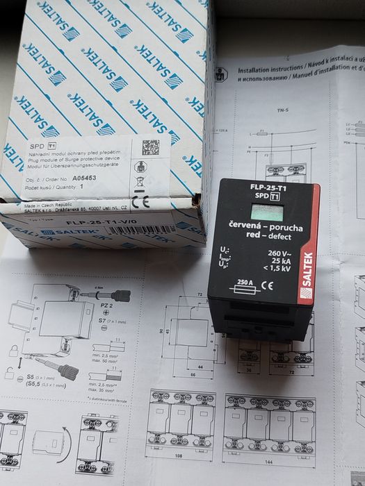 Ограничитель УЗИП  SALTEK FLP-25-T1
