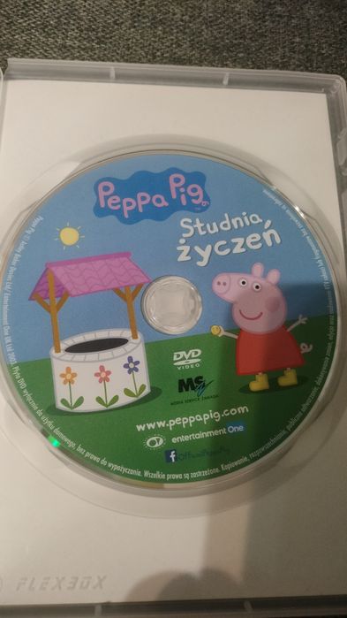 Bajka DVD Świnka Peppa Studnia Życzeń 13 Odcinków Dubbing PL
